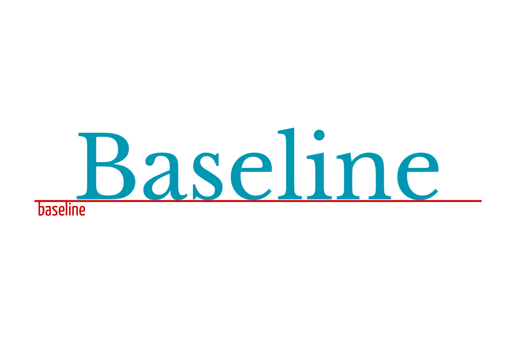 Baseline Typography Terms
