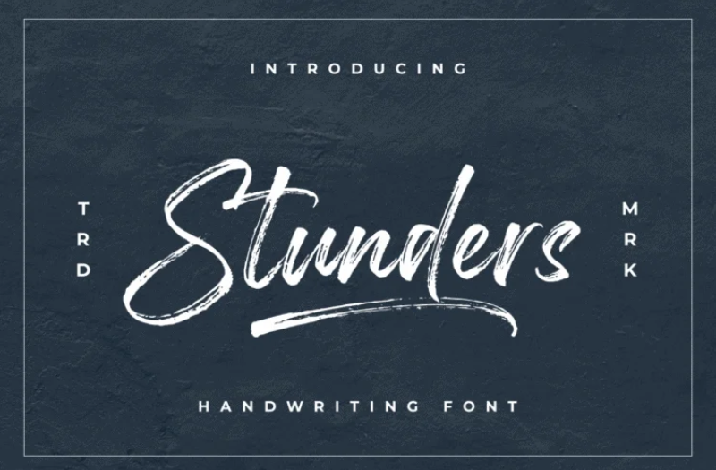 handwritten font