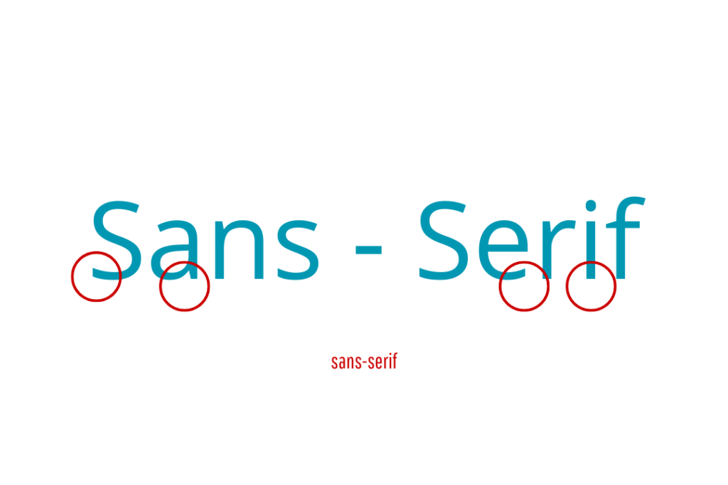 Sans-serif