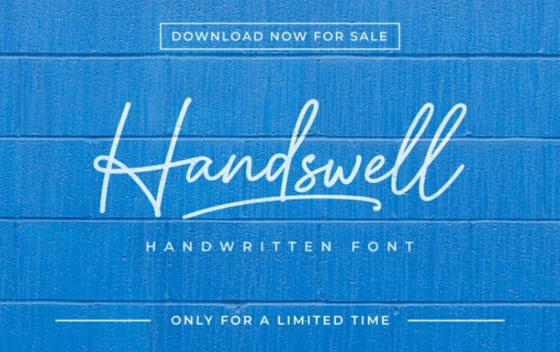 curve and elegant font