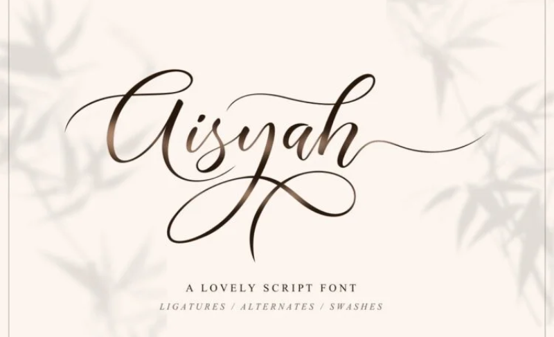 perfect for elegant, traditional luxury font